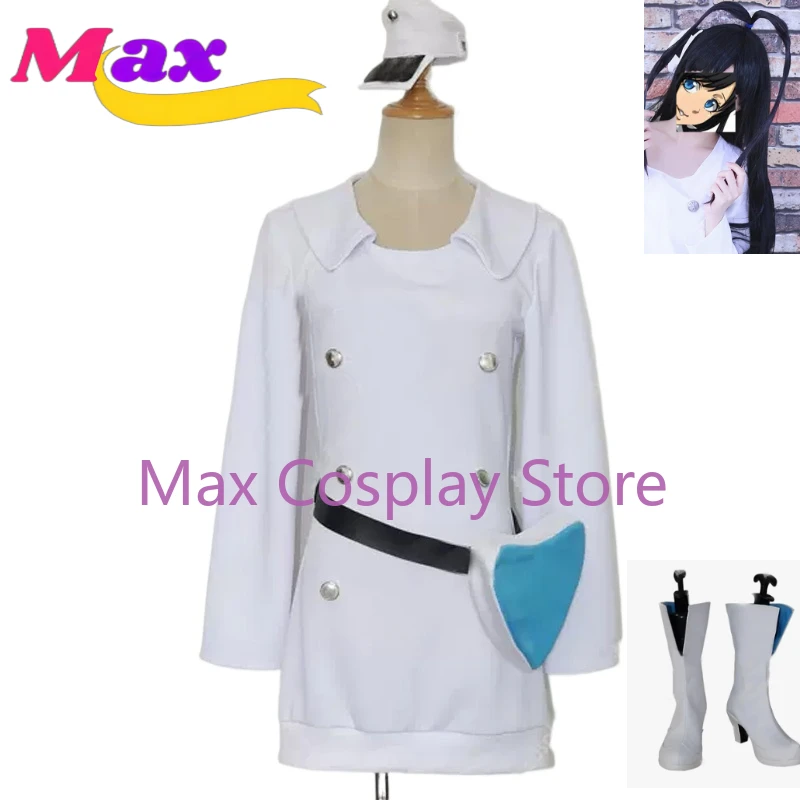 Max Cos Giselle Cosplay Gewelle Costumes shoes boots WOMen Halloween Costume Customized size