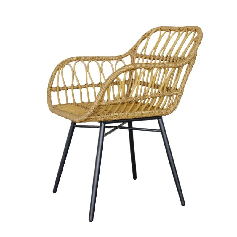 

Sofa Double Modern Simple Outdoor Sofa Chair Rattan Terrace Courtyard Sun Room Rattan Chair Sofa