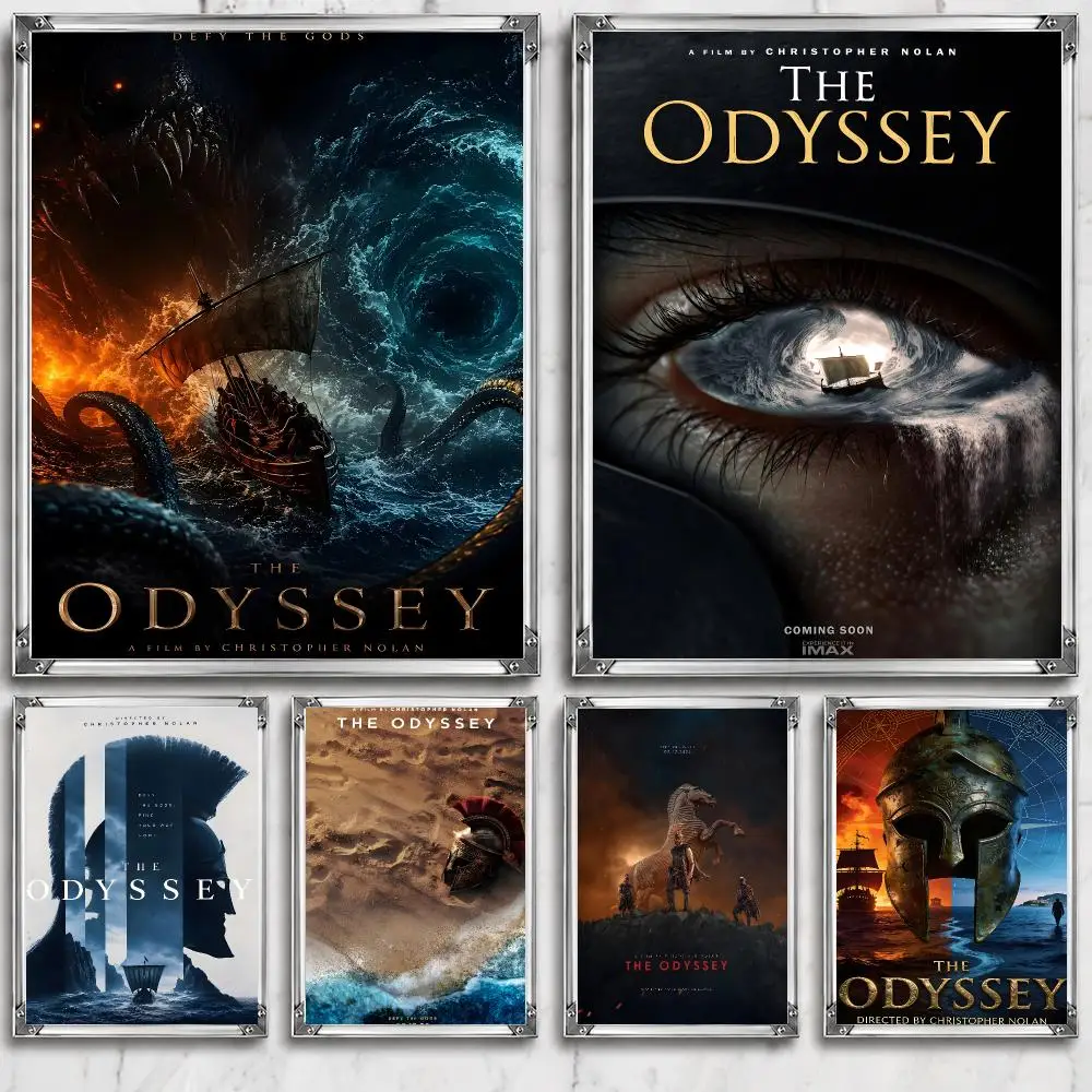 Movie T-The Odyssey Cinematic Classic Drama Iconic Poster HD Wall Decor for Bedroom Living Room Dorm Bar Cafe Gift