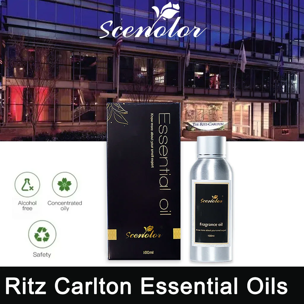 Ritz Carlton Hotel Aroma Fragrance Essential Oils Perfume Machine 300ml Waterless Pure Plant Extrat Room Office Aroma Diffuser