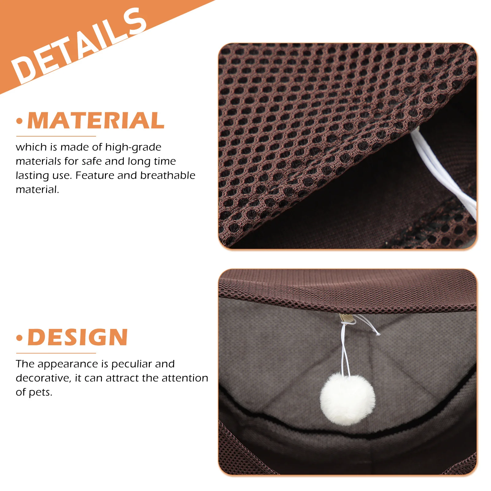 Cat Hammock Hanging Nest For Cats Multi-Functional Pet Sleeping Bed Breathable Kitten Cage Cozy Warm Small Animal Rest Place