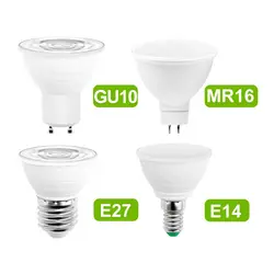 Bulb LED Light E27 Spotlight GU10 Corn Lamp MR16 Lampara Gu5.3 LED Bombilla E14 220V Energy Saving Lamp For Living Room Ampoule