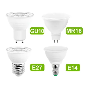 Bulb LED Light E27 Spotlight GU10 Corn Lamp MR16 Lampara Gu5.3 LED Bombilla E14 220V Energy Saving Lamp For Living Room Ampoule 