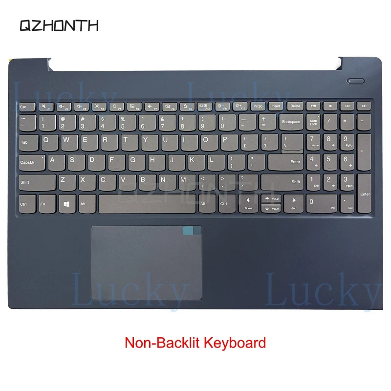 

f New For Lenovo Ideapad S340-15IWL S340-15API Palmrest Non-Backlit Keyboard Blue