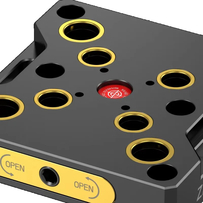 Compatible Zero-Point Quick-Change Plate ZPPCNC Self Center Vise