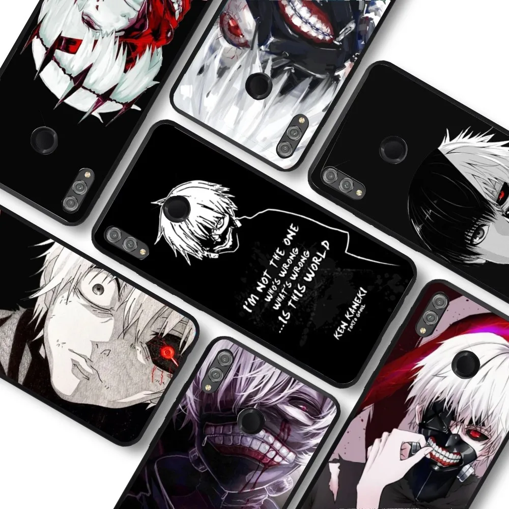 

Anime Tokyo Ghoul Kaneki Ken Phone Case For Huawei Honor 10 lite 9 20 7A 9X 30 50 60 70 pro plus Soft Silicone Cover