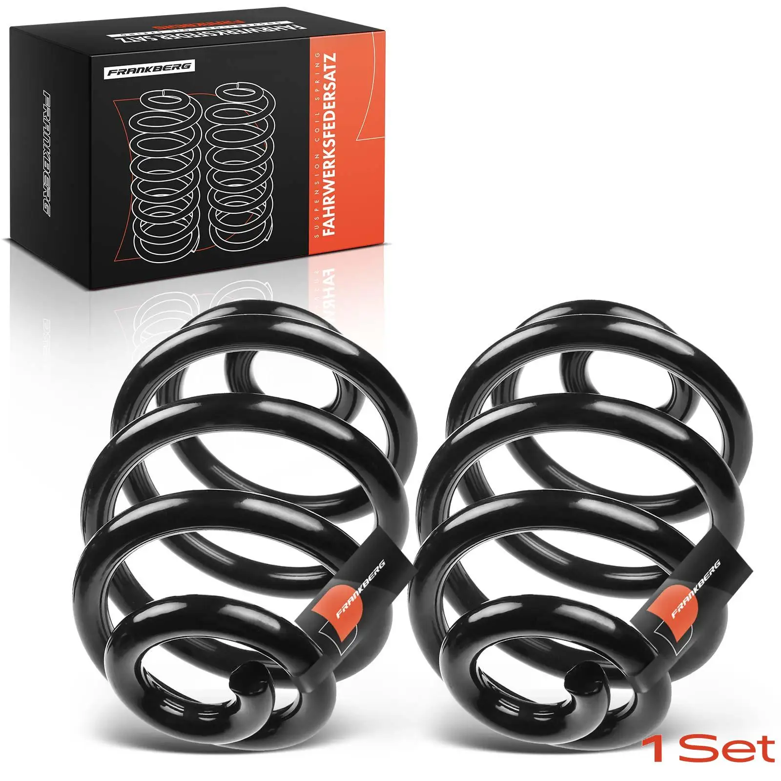 Frankberg 2x ressort de châssis essieu arrière pour Renault Kangoo KC0/1 Kangoo Express FC0/1 2001-2008 RX6237 8200041470