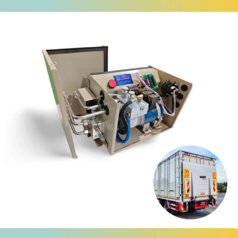 

Heavy Duty New Hydraulic Power Unit with Overload Truck Tail Lift Systems Logistics Vehicle Parts