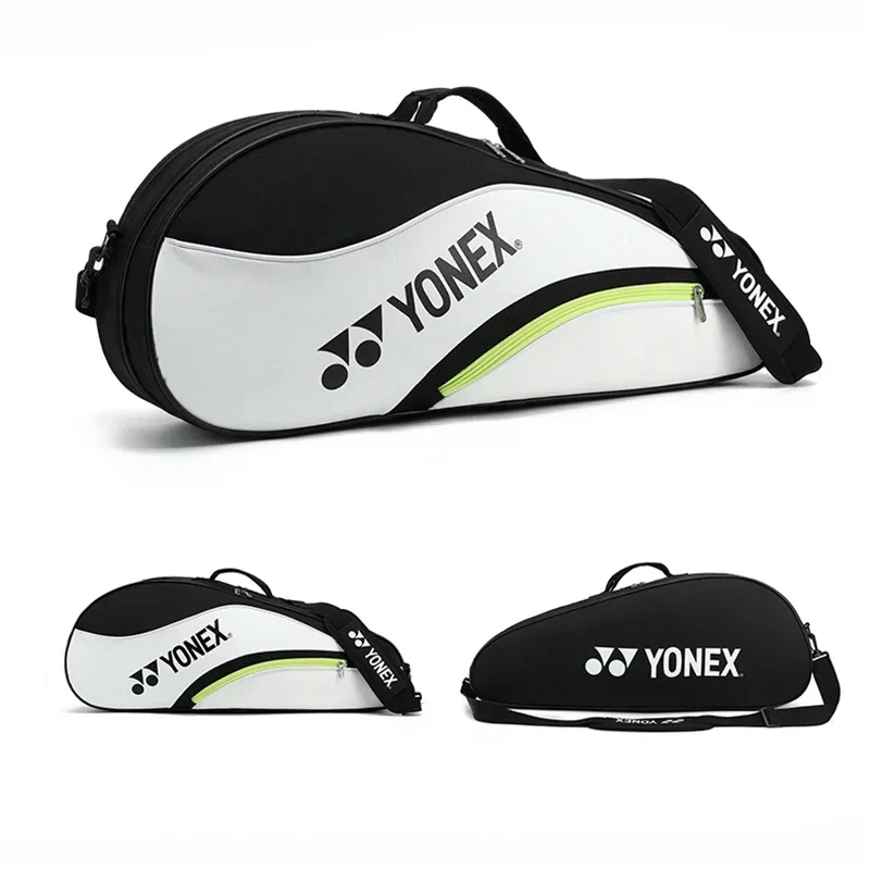 YONEX Badminton Bag High-Quality Sports Tennis Racket Bag Handbag with Shoe Compartmen Hold To 4 Rackets Outdoor Training