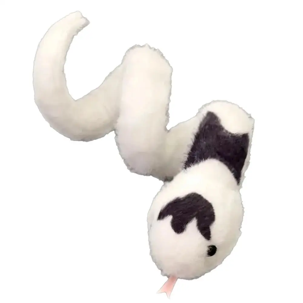 Mini süße Cartoon Stofftier Schlange Plüschtier Desktop Ornamente Schlange Jahr Maskottchen Plüsch Schlange Puppe süße Plüsch Skelett Schlange