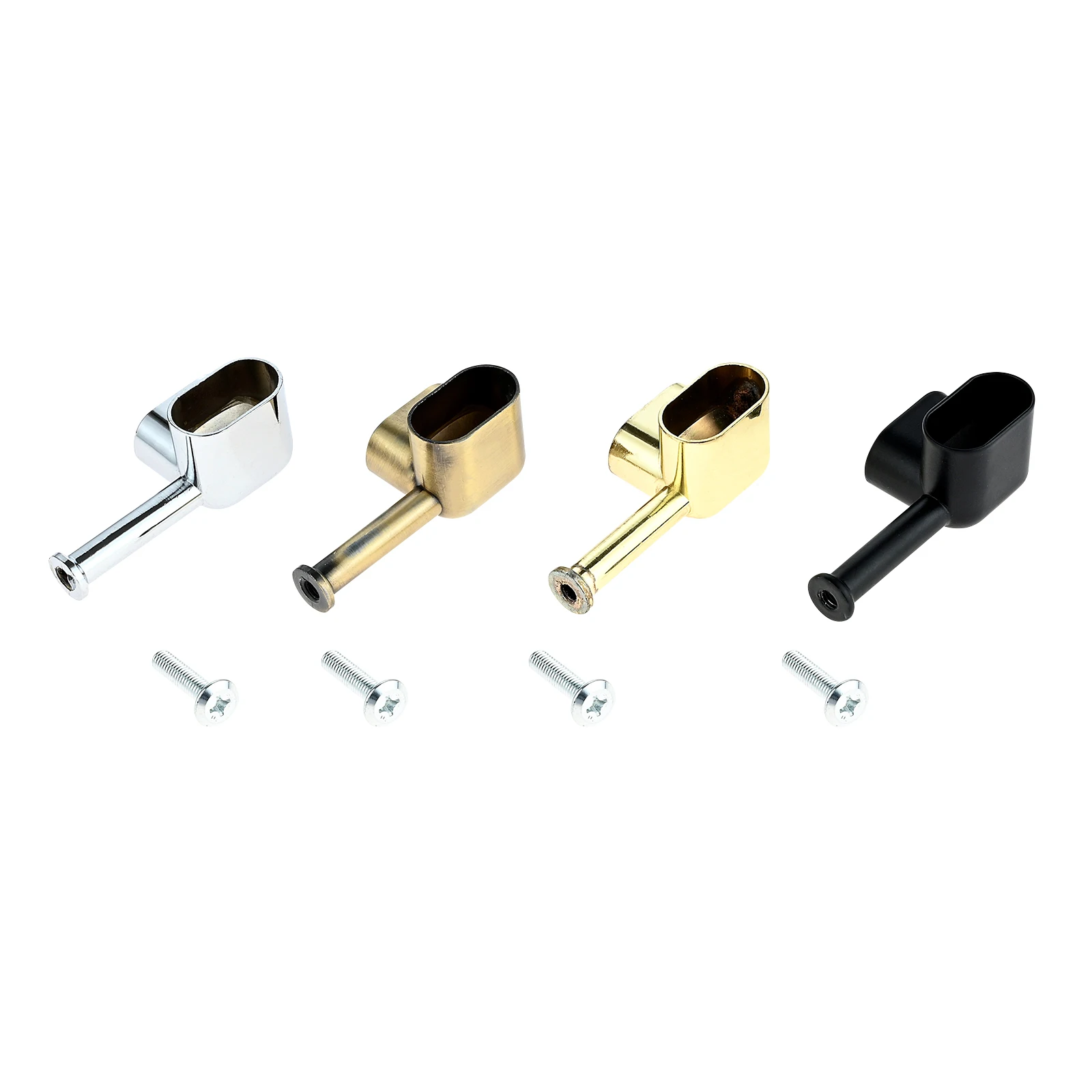 2 قطعة قضيب الخزانة دعم مع 4 مسامير مصقول الكروم/البرونزية/الذهب/الأسود مناسبة لتثبيت قضيب تجفيف الملابس
