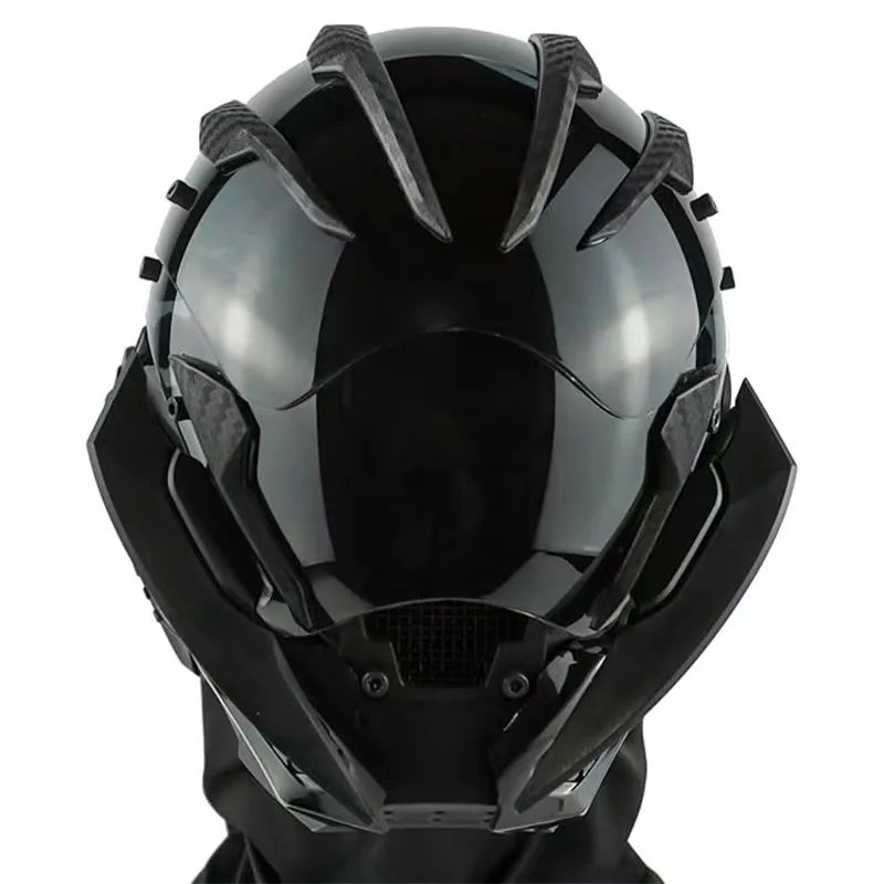 Role playing Masks Cyberpunk Masks Personalized Masks Halloween Gifts Samurai Helmets Tech Prom