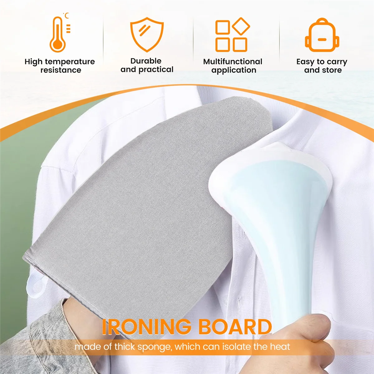 Garment Steamer Ironing Gloves Anti Steam Glove Heat Resistant Garment Steamer Mitt, Garment Steamer Accessories