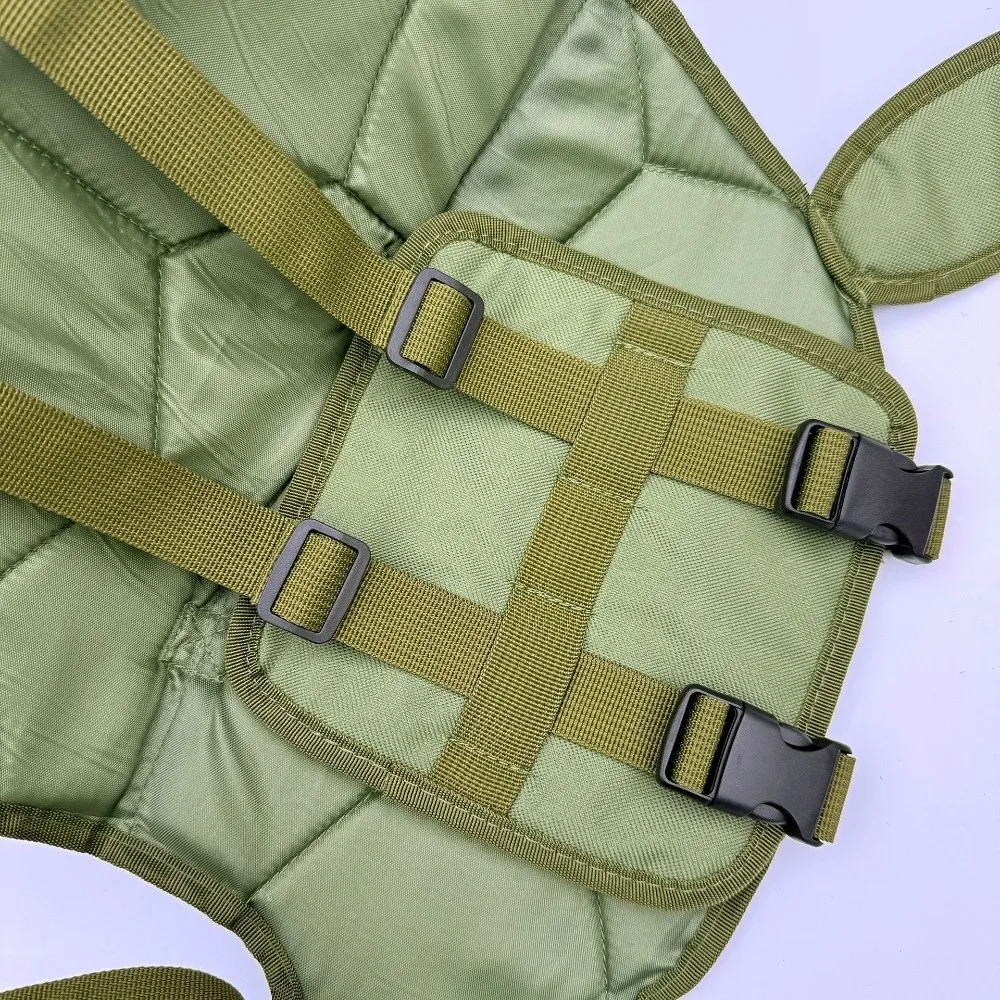 Cute Turtle Shape Pet Life Jacket Adjustable Life Preserver Dog Safety Vest Reflective Portable Handle Dog Swimsuit view 4