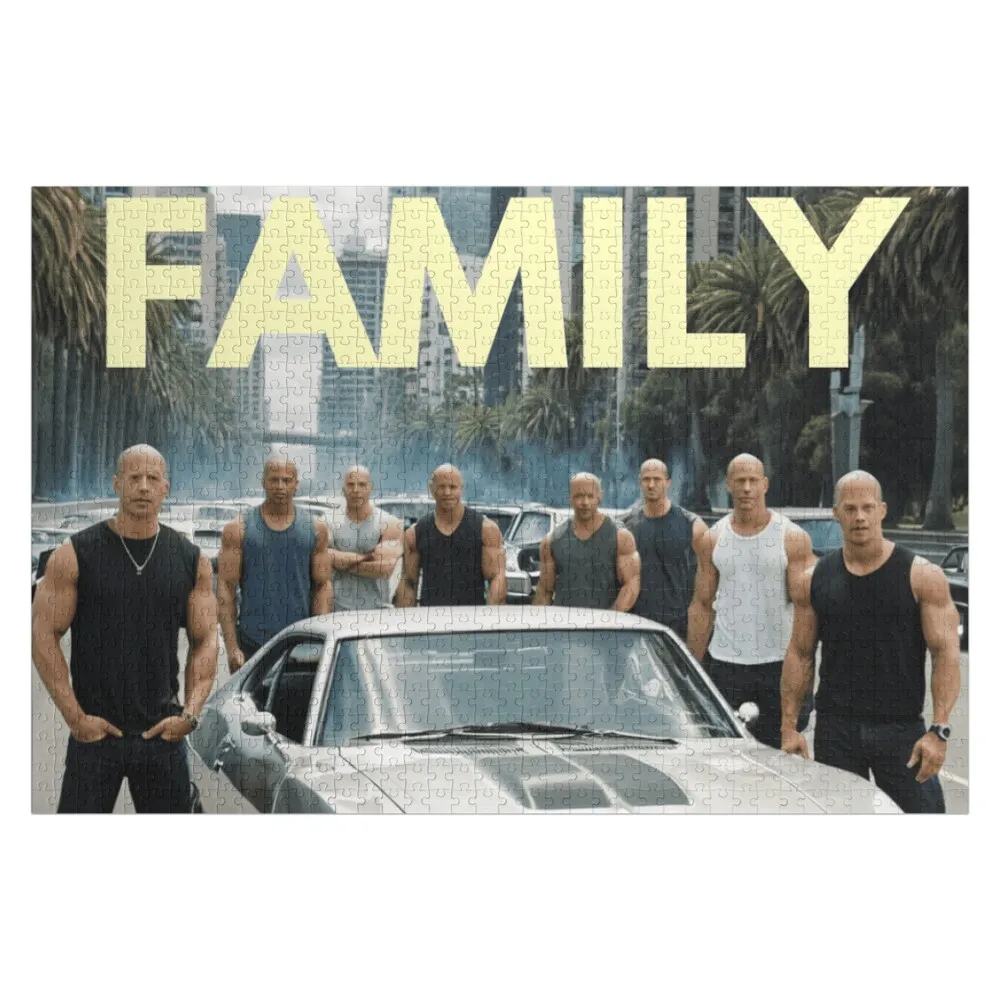 FAMILY Jigsaw Puzzle Personalize Personalized Toys Personalized Baby Toy Custom Photo Puzzle