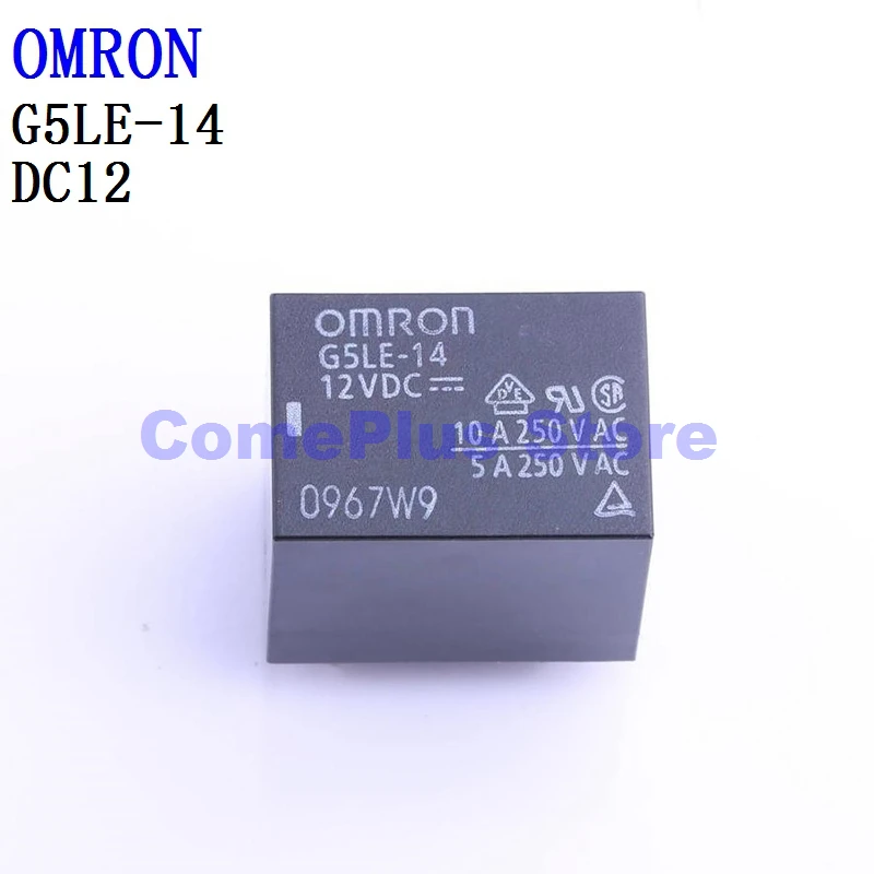 5PCS/50PCS G5LE-14-5VDC G5LE-14-DC12 G5LE-14-DC24 Power Relays