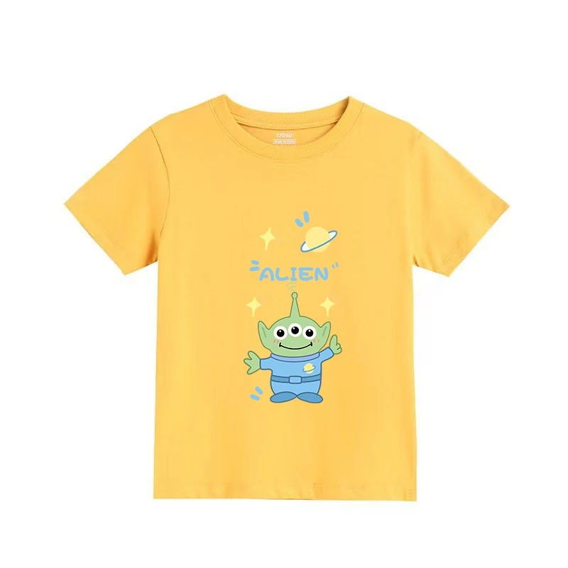 2025 قصة لعبة الكرتون طباعة الصيف الأولاد ملابس رياضية قميص غير رسمي للأطفال قصيرة الأكمام تي شيرت هدية عيد ميلاد #6