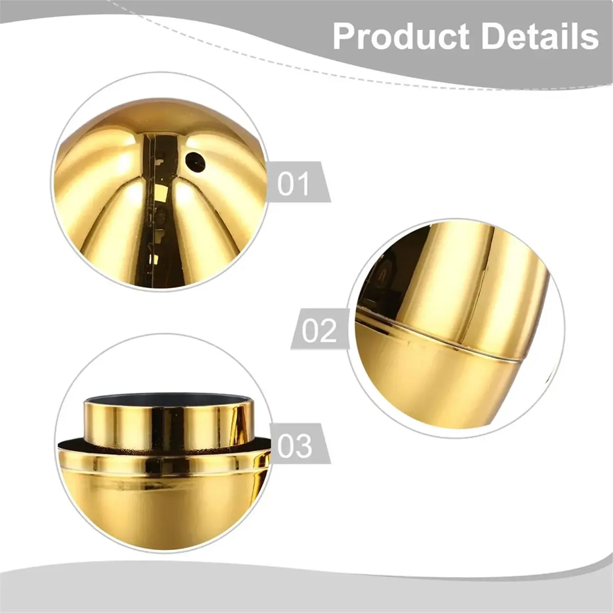 Oct Sale 1pcs Creative Egg-Shaped Toothpick Jar Electroplating Plastic Toothpick Box Storage Box Ornaments Home Decoration