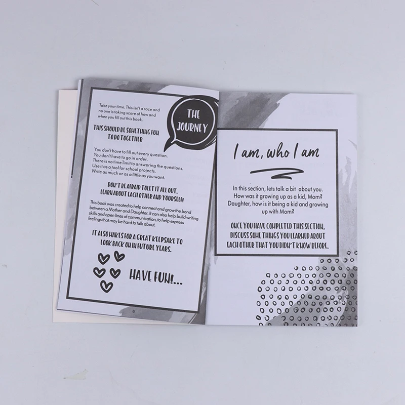 Mom And Son Journal Multipurpose Notebook Kawaii Diary Book Mother And Daughter Journal Birthday Gift Diary