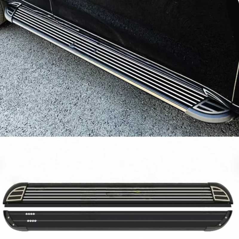 

Thickened Sports Universal Aluminum Alloy Car Exterior Accessories Parts Kit Side Step Fixed Side Pedals