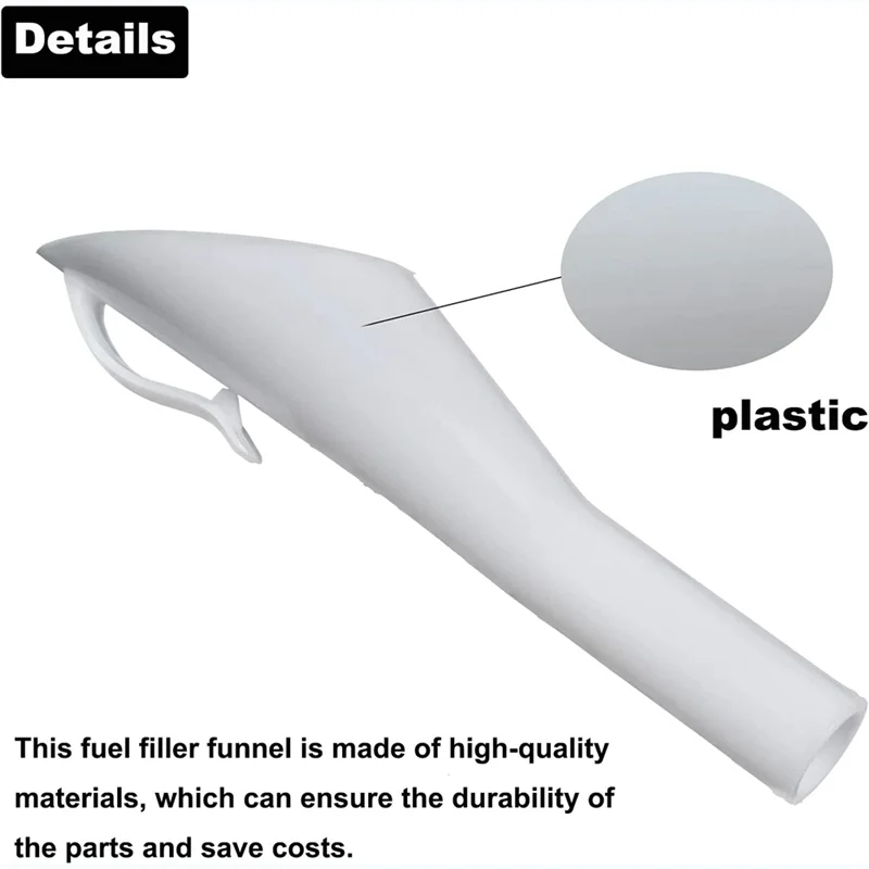 8U5A-17B068-AD Kraftstoffeinfülltrichter für Ford Focus F150 Mercury Lincoln, Kraftstofftank-Einfüllhülse – 2er-Pack