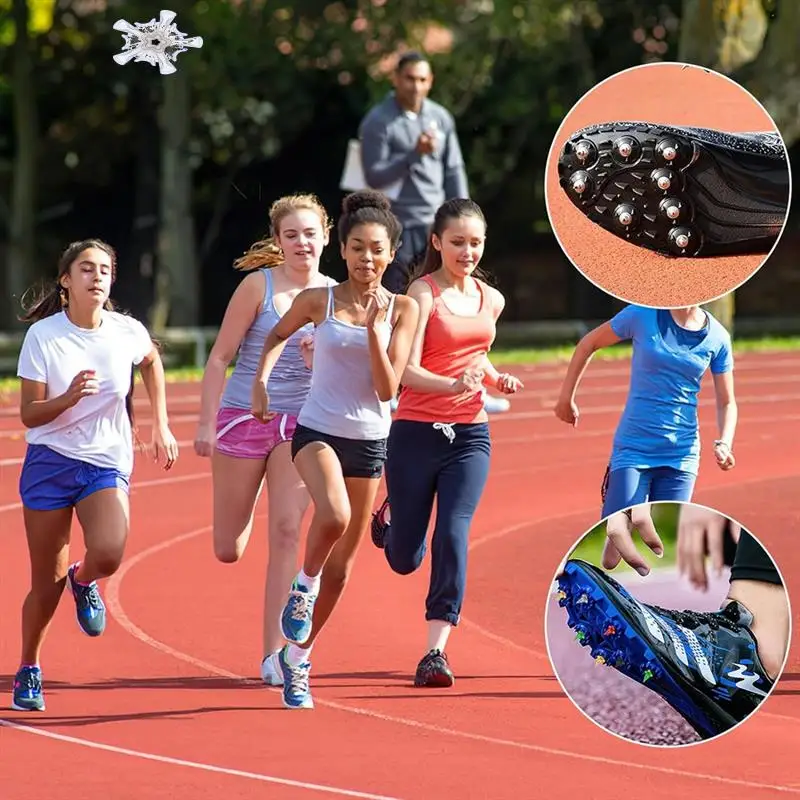 

120PCS 1/4Inch Track Country Spikes Golf Shoe Spikes With Spike Wrench, Replacement Spikes Track Shoes Easy Install Easy To Use