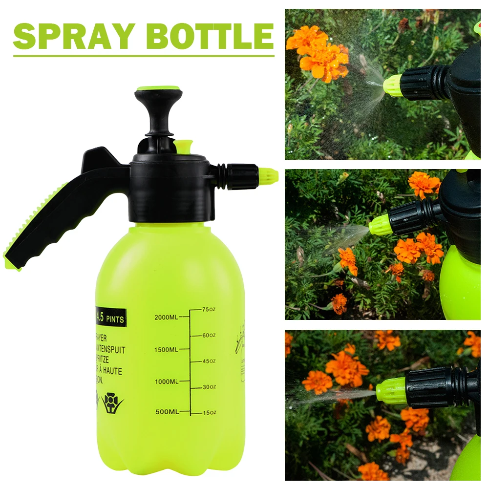 Manual 2L Handheld Sprayer Tool Hydraulic Pressure Watering Fogger Adjustable Nozzle Leakproof Explosion-proof Outdoor Supplies