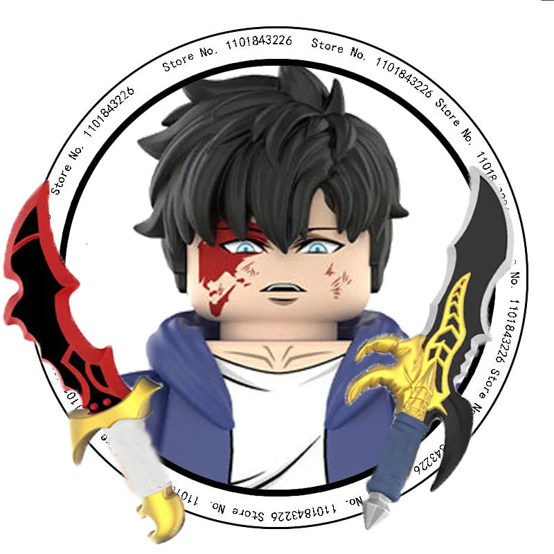 Figure anime Cheng Xiaoyu Building Blocks Mini Action Figures Collezione di ornamenti Bambole giocattolo Regali di compleanno per bambini