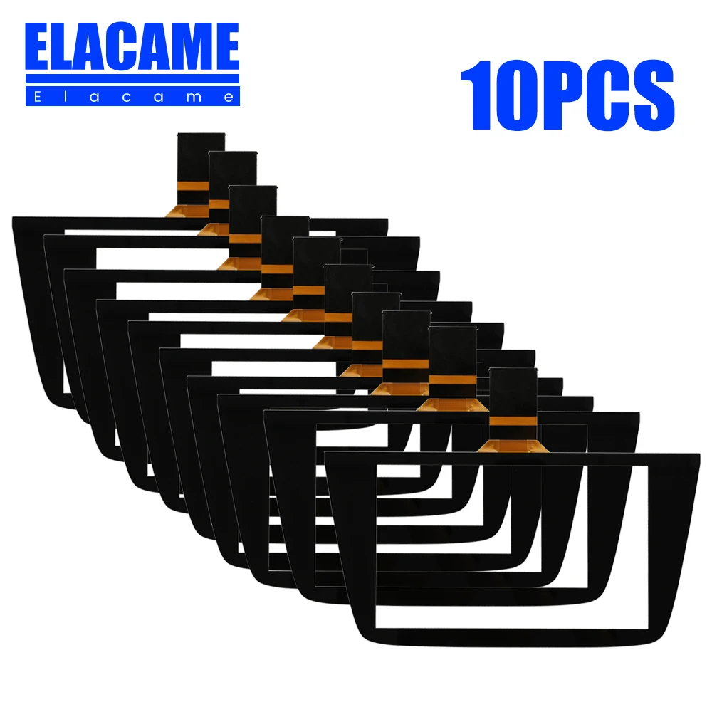 1/10pcs LQ080Y5DZ10 LQ080Y5DZ06 8 Inch Touch Screen Panel For Opel Vauxhall Astra K Car GPS Navigation Screen Glass Digitizer