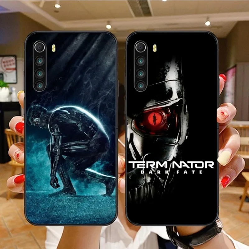 Terminator Fighter Smart Phone Case for Xiaomi Mi 13 12 12S 12T 11T 10T 9T Lite Pro Ultra Poco F3 F4 F5 X4 GT Black Cover Funda