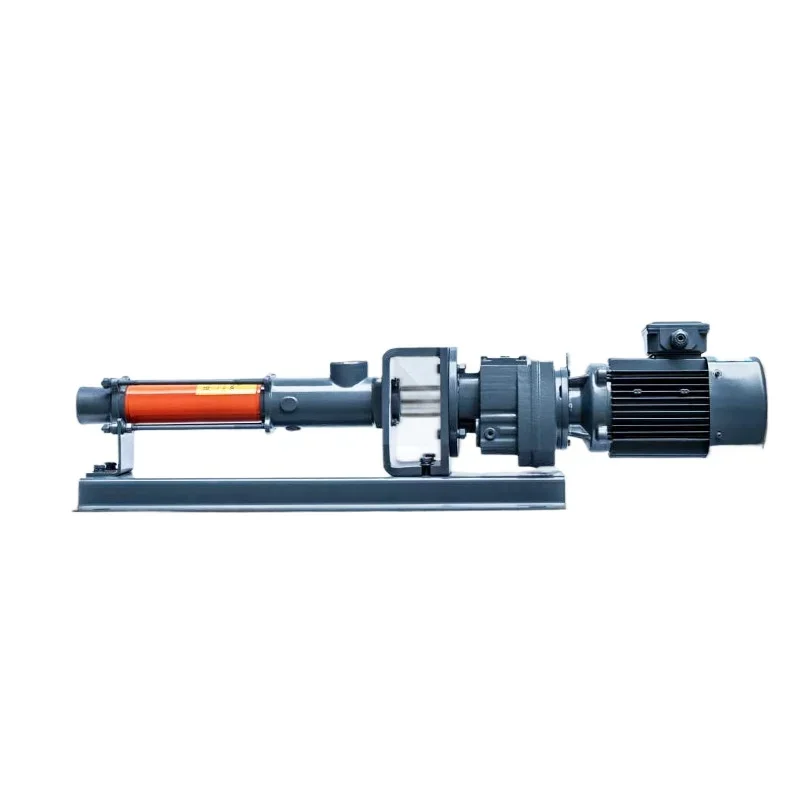 

Suitable for dry sludge feeding of screw pump with low speed direct connection screw pump