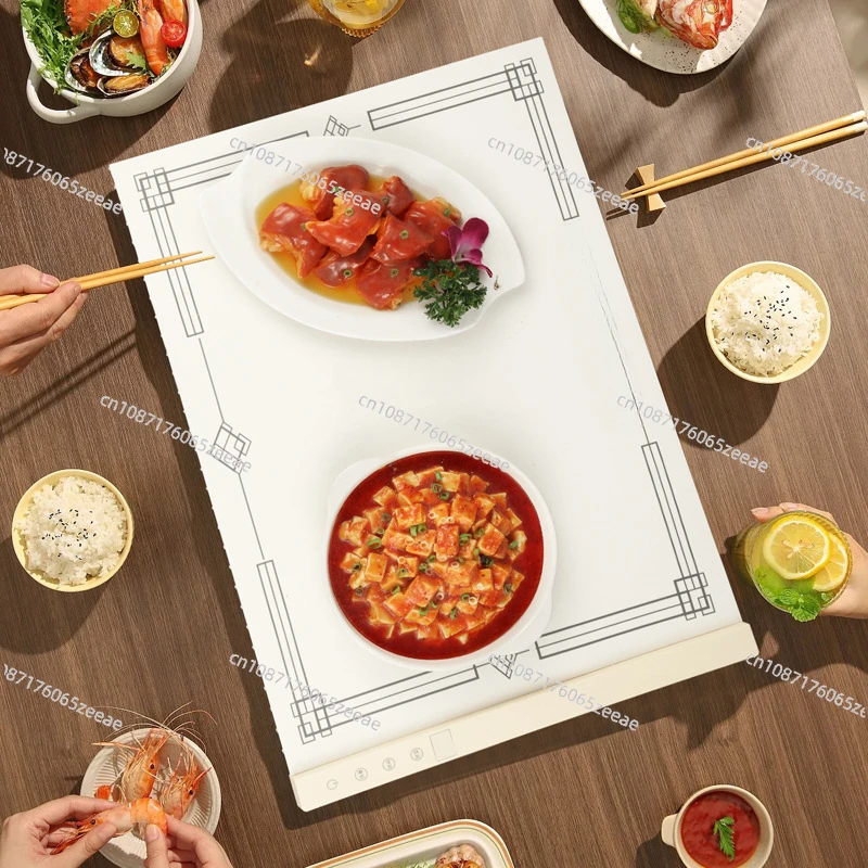 silicone vegetable warming board Household  hot meal insulation board Heating artifact Dining table mat Foldable storage