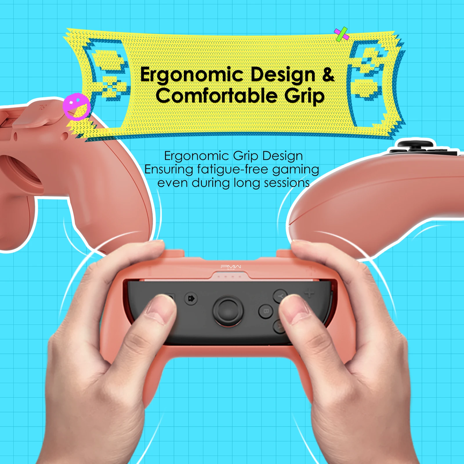 IINE NS/NS2 Universal Joypad Grips/ Compatible with Switch/Switch 2 Dual-Purpose Design /Ergonomic Grip Design - Image 4