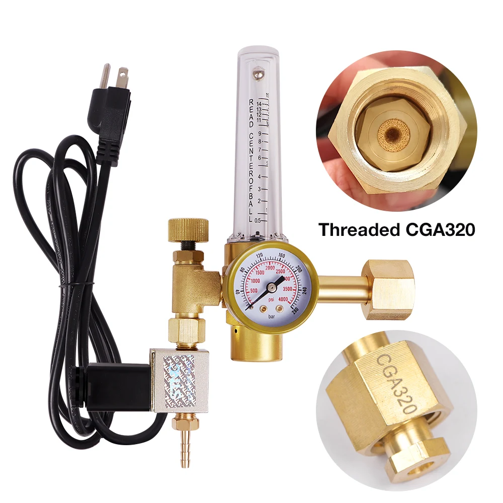 Digital Carbon Dioxide Controller CO2 Controller Dual Channel NDIR IAQ Monitor Relay And Pressure Reducer Valve For Greenhouse