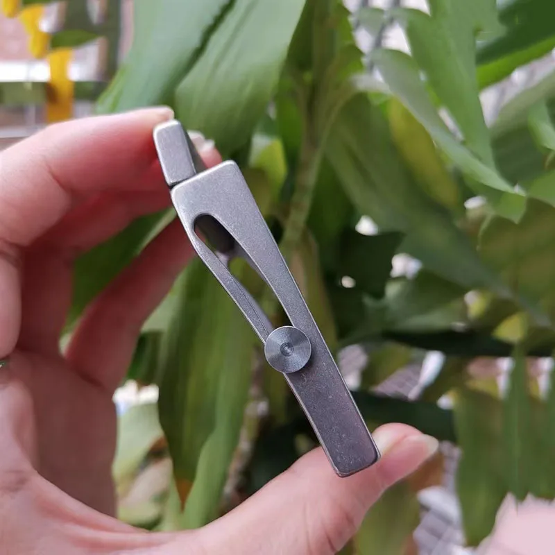 Titanium Slide cinto fivela parafusos, fácil de mudar e liberação da fivela, 3.5 e 3.8 cm