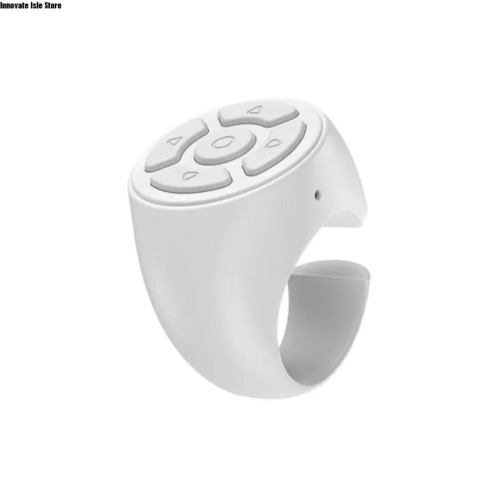 Wireless Remote Controller Ring Portable Comfortable To Wear Fingertip Selfie Video Controller Scroll Through Pages