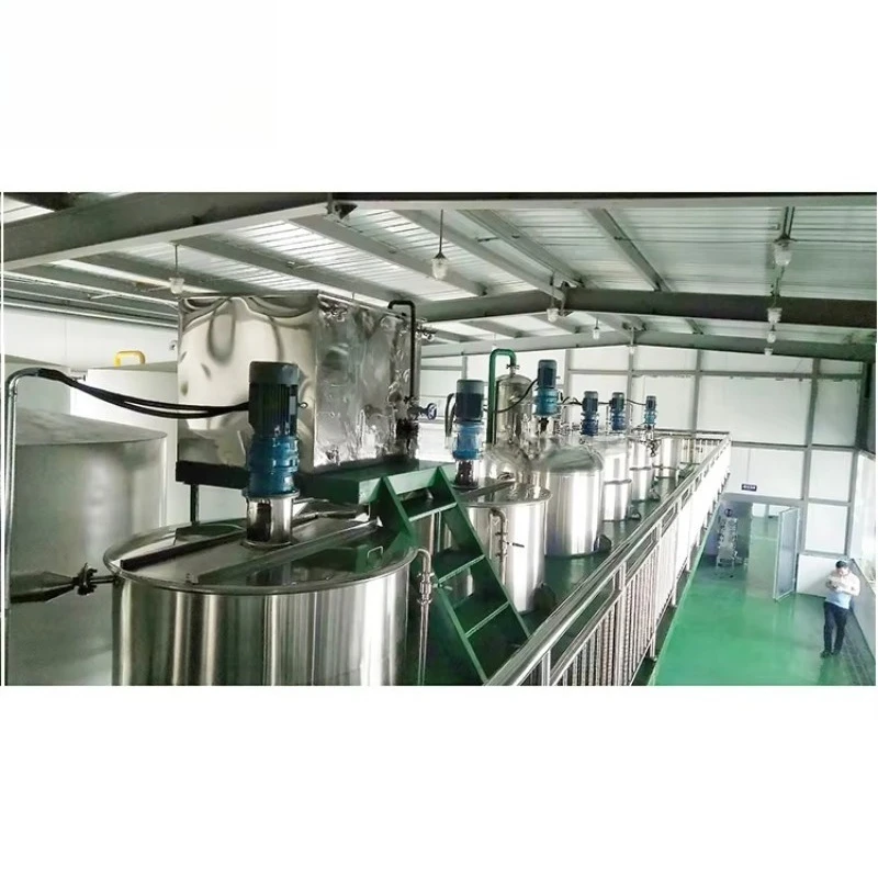 Small Palm Oil Refinery Machine Complete CPO Refining Equipment Including Plant Machine for Crude Cooking Oil Oil Pressers
