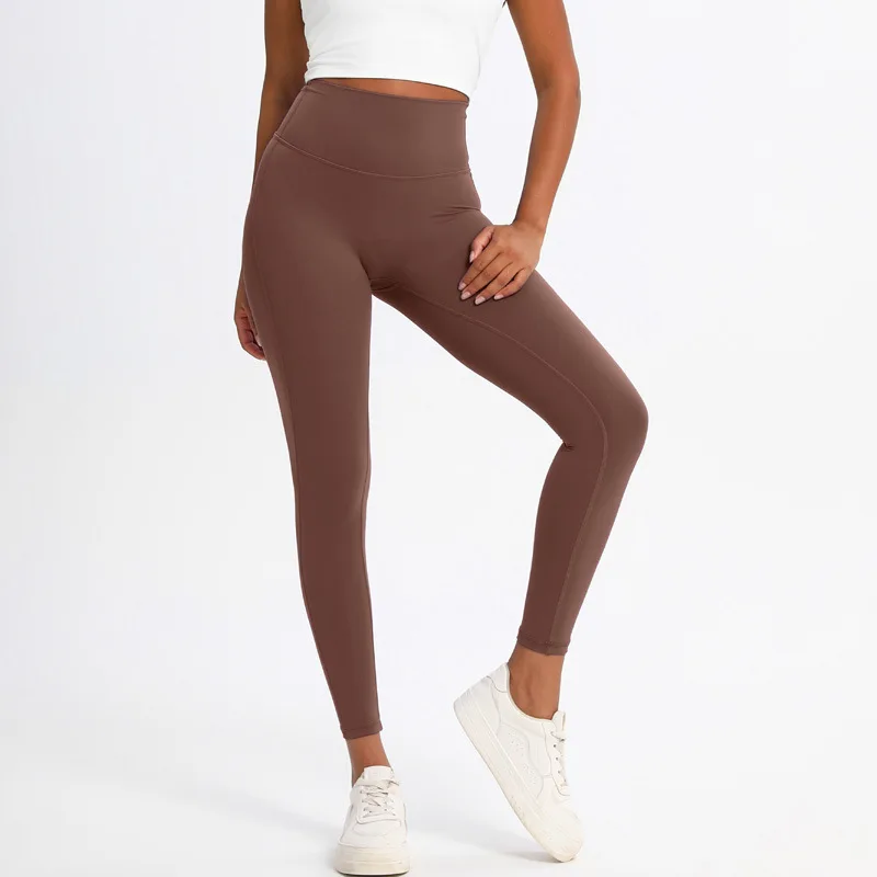 Greenora High Waist Yoga Pants Women Naked Feeling Gym Leggings Scrunch Butt Lift Sport Tights Seamless Fitness Workout Trousers