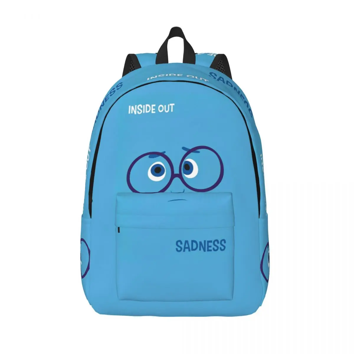 

Inside Out Emotions Mood Sadness Casual Backpack Durable Business Cartoon Anime Daypack Men Women Laptop Computer Canvas Bags