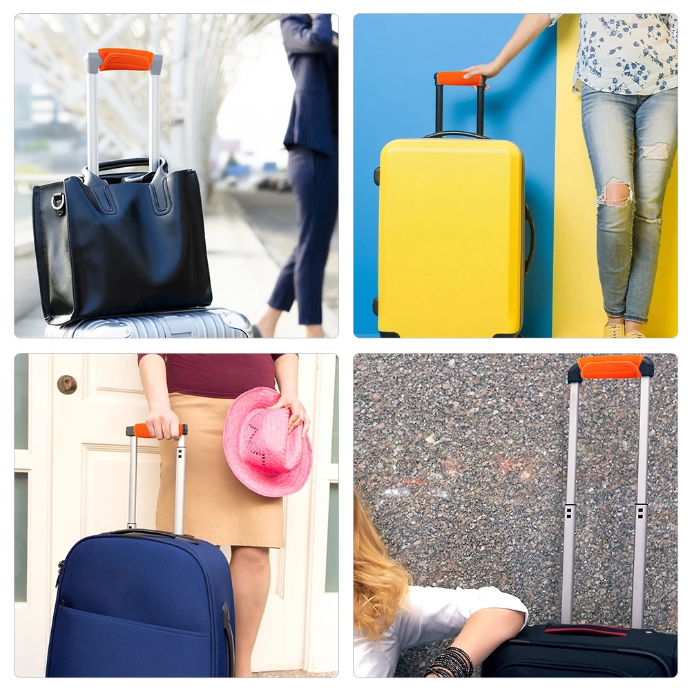 

2 Pcs Armrest Protector Neoprene Luggage Handle Wrap Stroller Grip Wraps Suitcase Cover