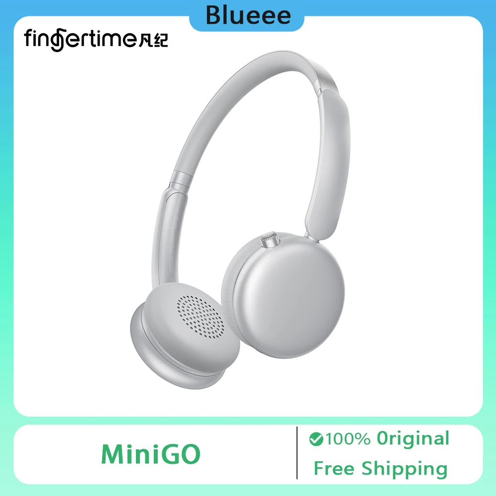 

FINGERTIME MiniGO Headphones Bluetooth Wireless With ANC Active Noise Cancellation Dynamic Head Tracking Custom Headset