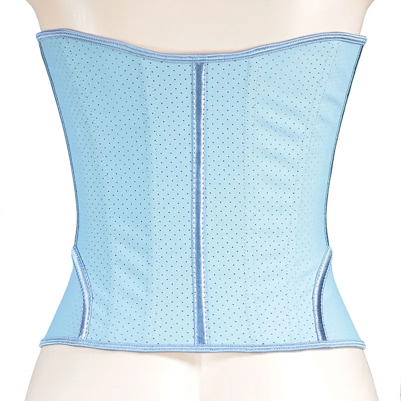 Steel Bone Waist Trainer for Weight Loss Women Trimmer Slimmer Belt Latex Corset Cincher Body Shaper Breathable Underbust Corset