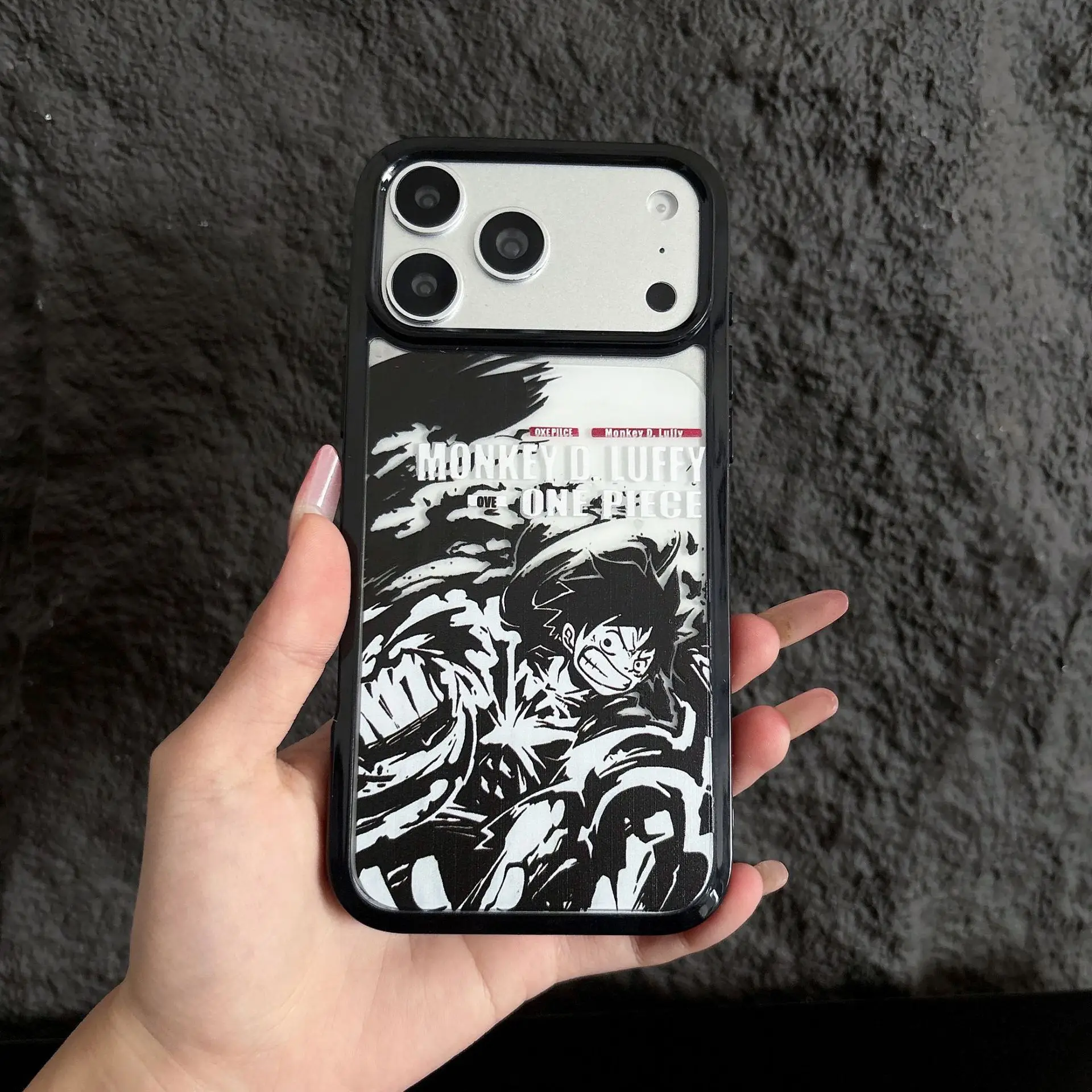 3D ONE PIECE Monkey D Luffy Phone Case for iPhone 11 12 13 14 15