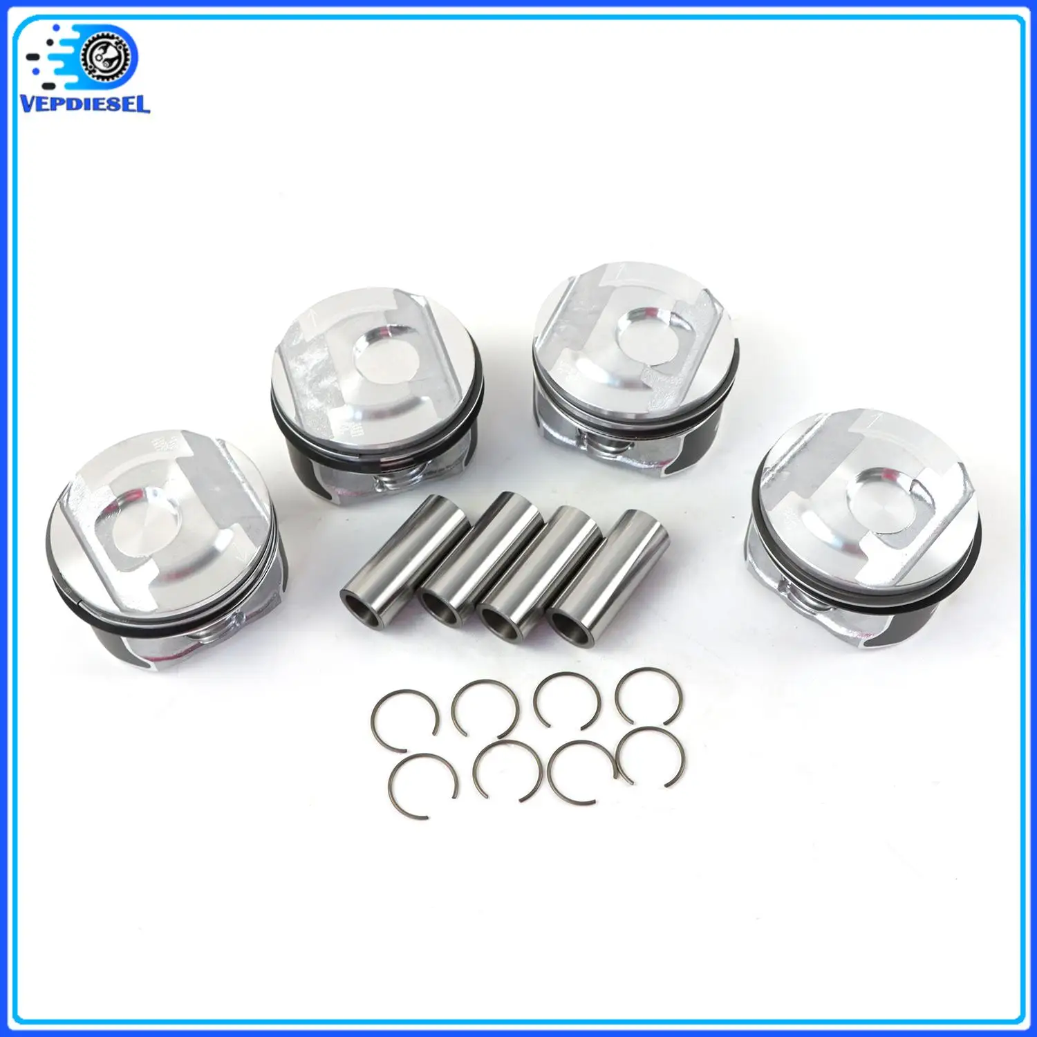 

4pcs Engine Pistons & Rings Kit Ø 86mm For Buick GL8 ES Cadillac ATS XT5 Chevrolet 19180831 12569638 89018107 12683808 12652809