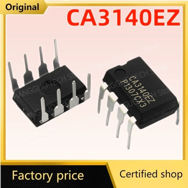 50Pcs CA3140EZ CA3140 DIP-8 Operational Amplifier IC New Original
