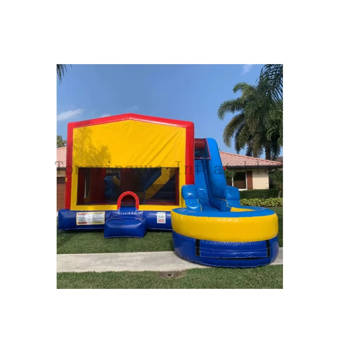 Cheap bouncy castle combo inflatable bounce house commercial bouncy house jumping castle slide combo for party rental