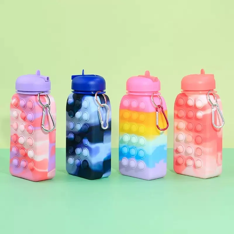 Tasse d'eau anti-stress en silicone