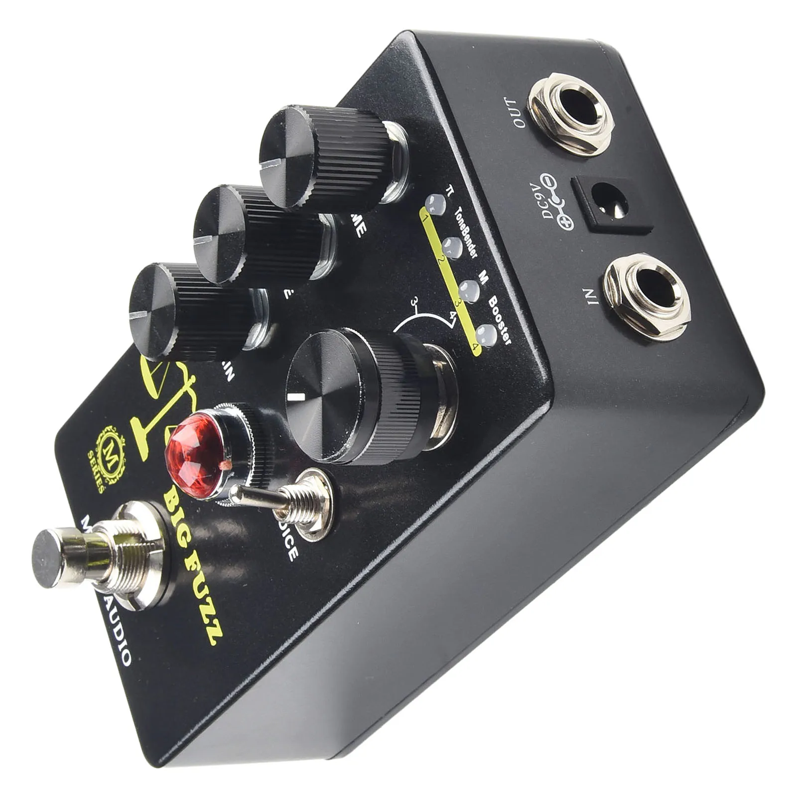 Guitar Effects Pedal Elevate Your Sound for moskyaudio Big FUZZ Distortion Pedal with VOLUME for sustain Controls