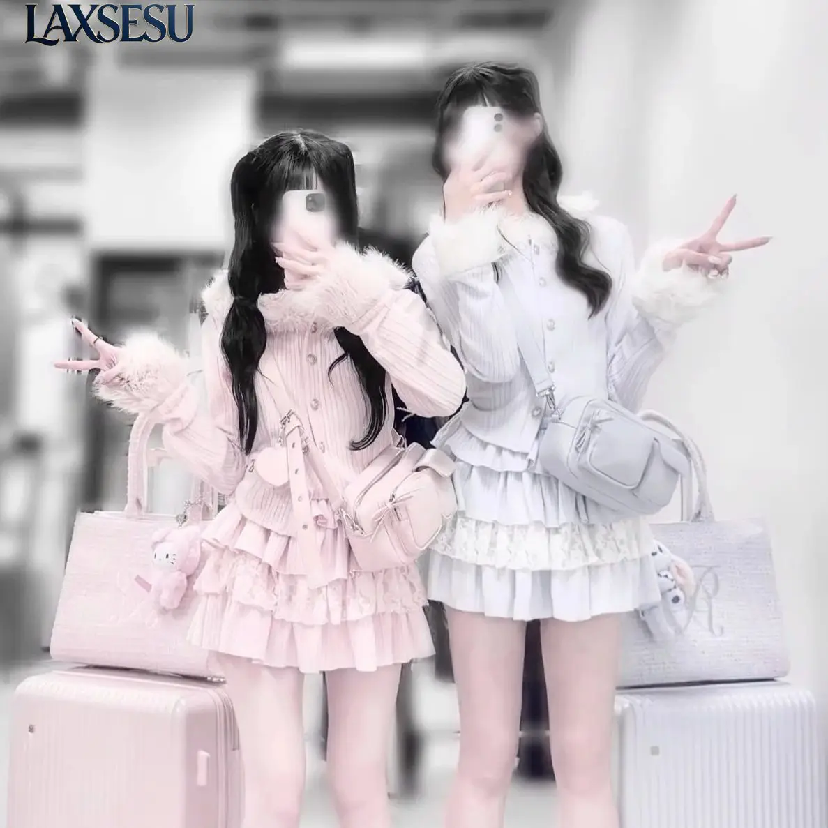 Japanese Autumn Lolita Mass-produced Sweet and Pure Desire Style Slim Fit Waist Hair Collar High Waist Hooded Needle Cardigan