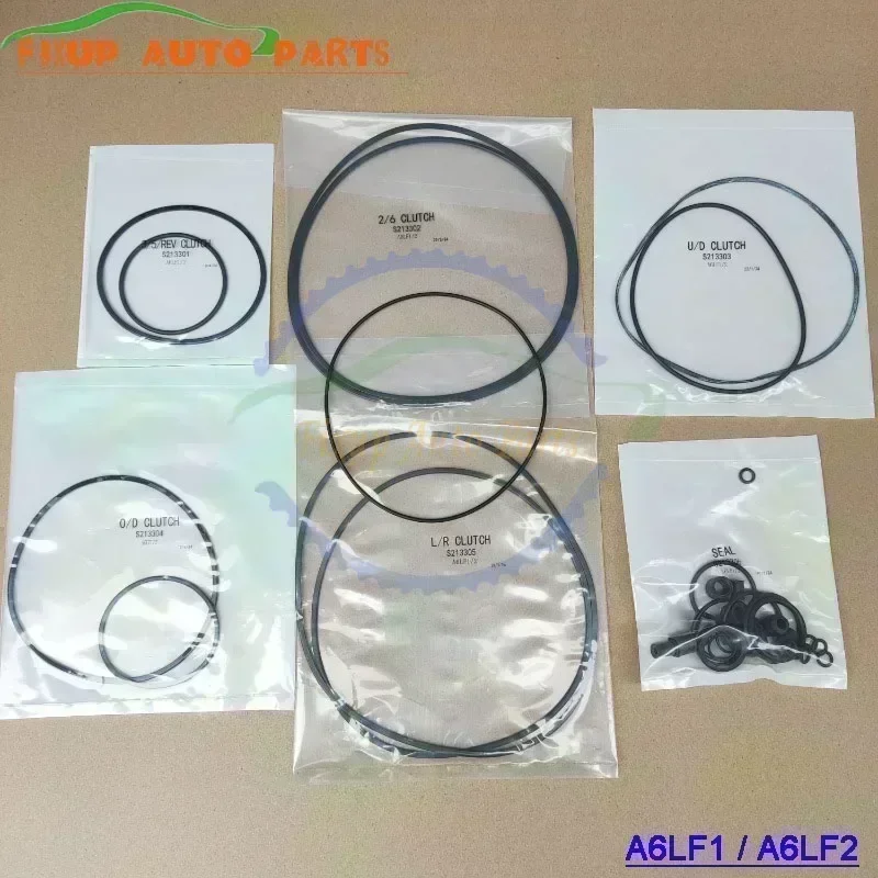 

A6LF1 A6LF2 Automatic Transmission Sealing Rings Clutch Gasket Repari Kit For Hyundai Kia Sonata Santa Souranto Car Accessories